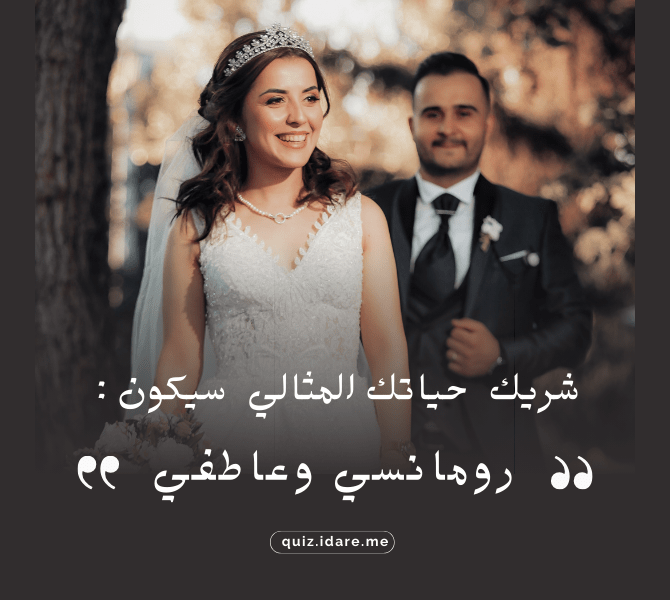 شريك حياتك المثالي